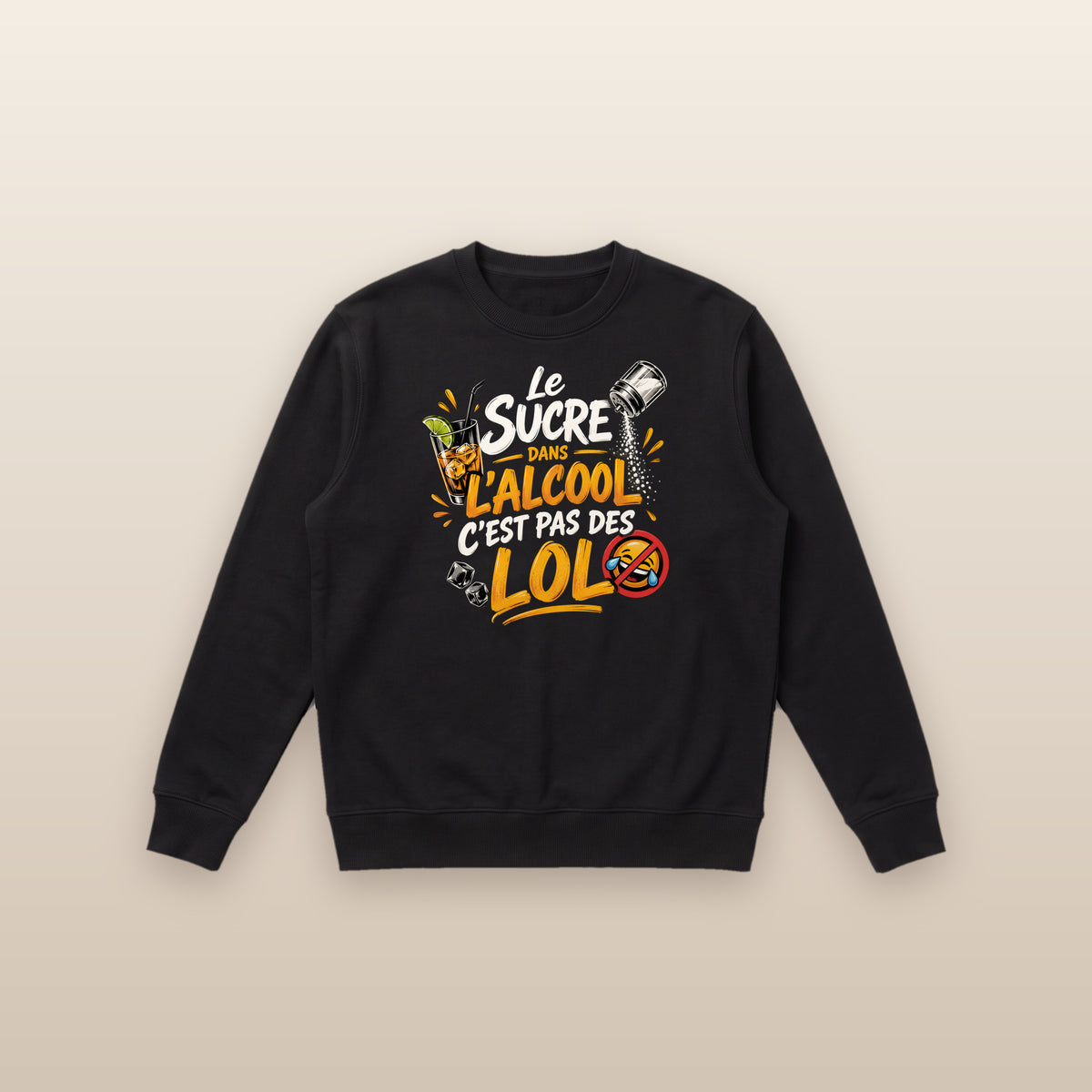 Pull Le sucre dans l'alcool